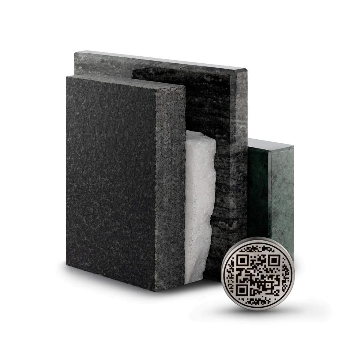 QR atminimo ženkliukas